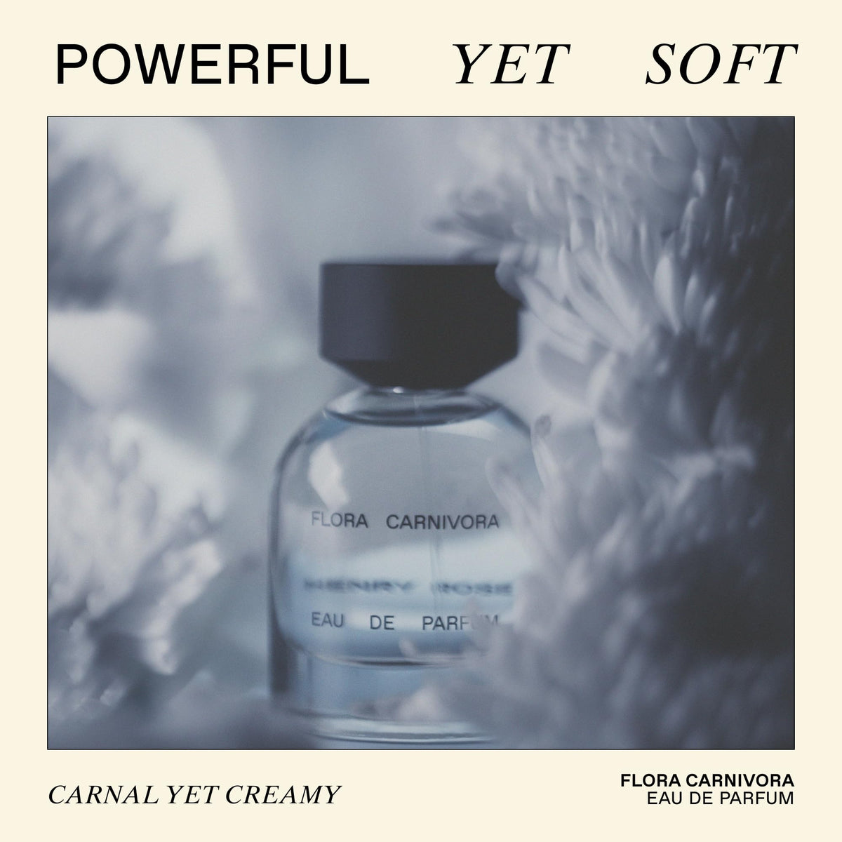 Travel size Flora Carnivora mini bottle for travel and purse-ready touch-ups.