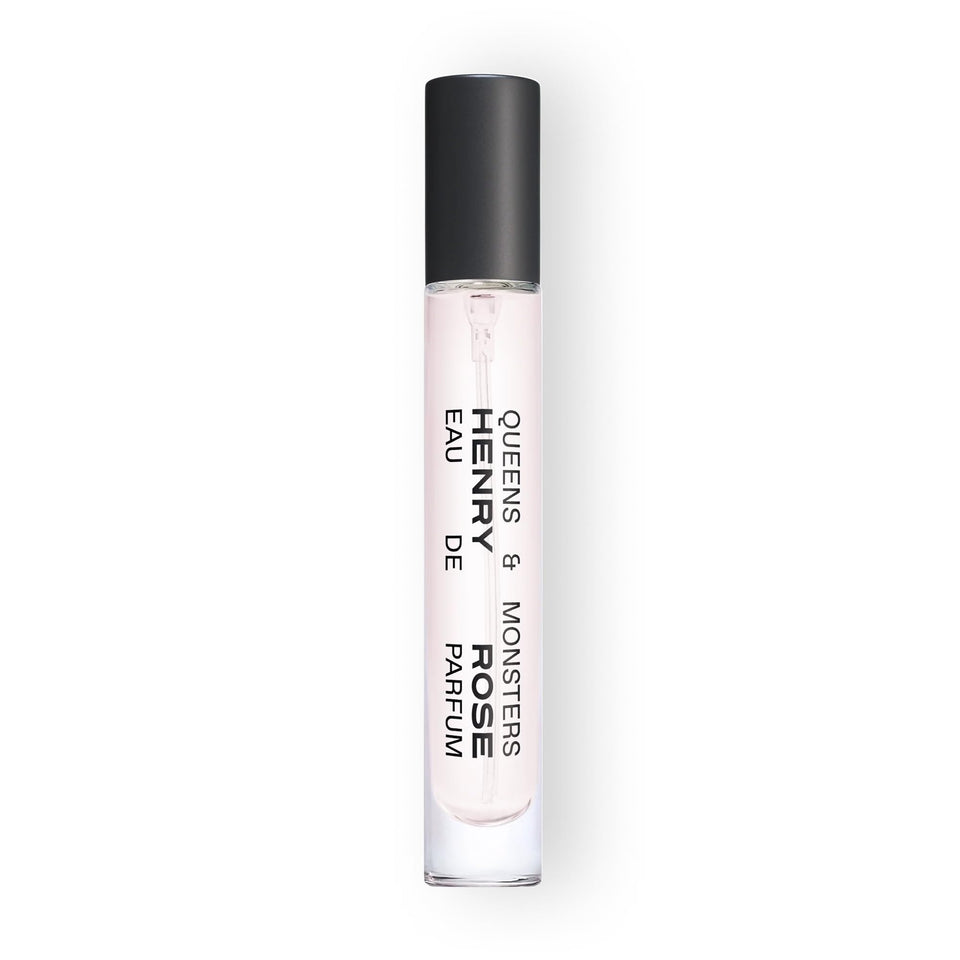 Henry Rose Queens & Monsters travel perfume bottle for on-the-go refinement.