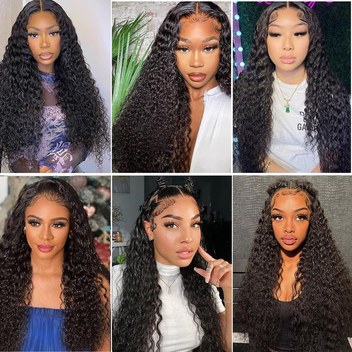 hensucess quick-weave closure installation illustrates sew-in, glue, or clip-in methods.