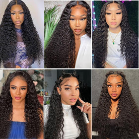 hensucess quick-weave closure installation illustrates sew-in, glue, or clip-in methods.