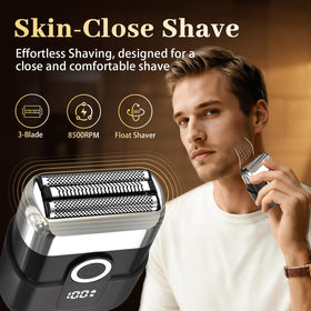 HENZILO compact travel design fits in pockets for on-the-go grooming.