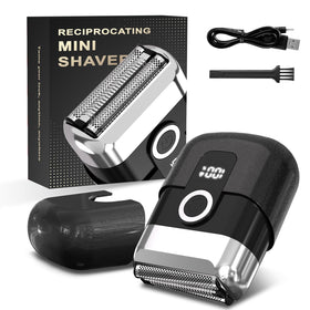HENZILO electric foil shaver face close-up for a smooth, precise daily shave.