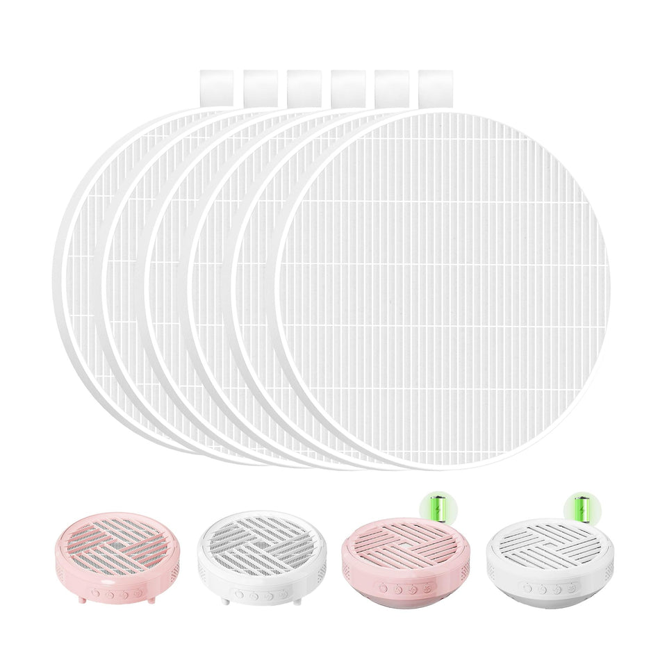 HeptaFiltra HPro nail dust filter front view enhances suction power