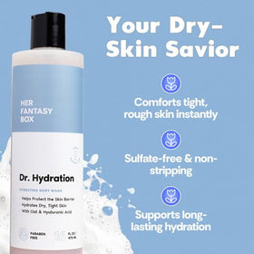 Her Fantasy Box Dr. Hydration aloe detail highlighting soothing hydration