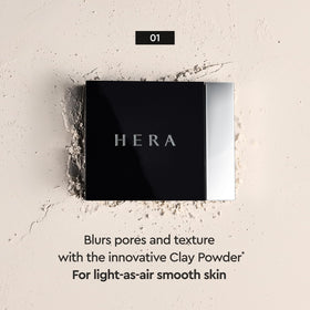Applying HERA Airy Blurring Primer on the face for an even base.