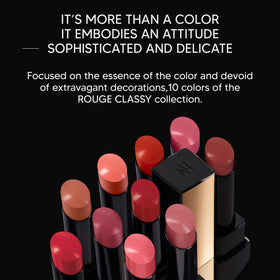 HERA Rouge Classy Lipstick #301 Seoul Red swatch on arm reveals rich color payoff.