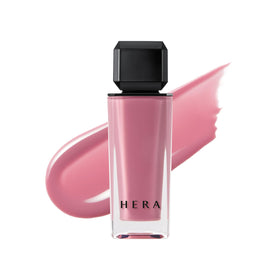 HERA Sensual Nude Lip Gloss 102 Flirty tube shows silky, non-sticky shine.