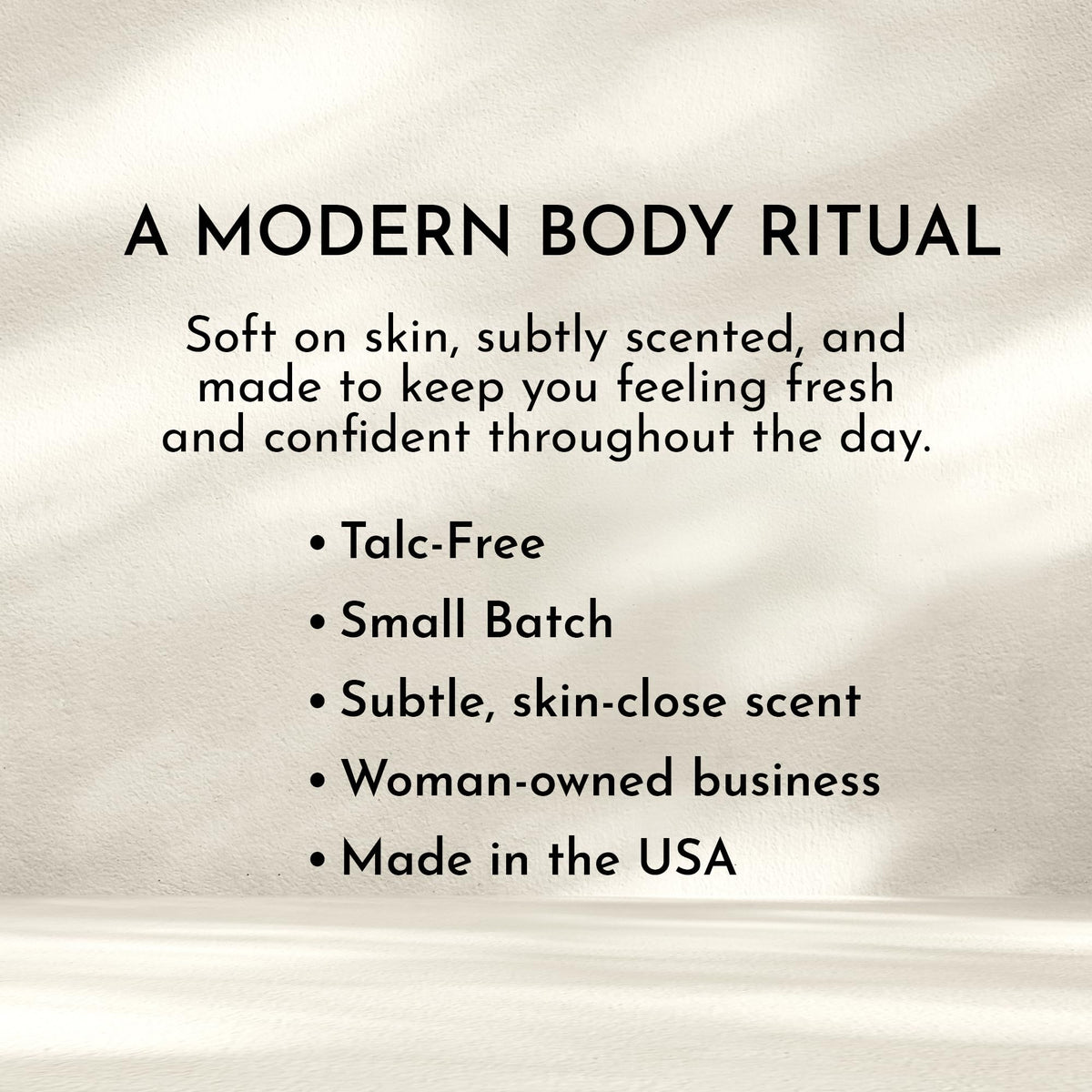 Soft rose scent from Herb & Root Rose Dusting Powder enhances daily routine.