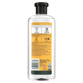 Herbal Essences Orange Citrus Blossoms label close-up with natural extract imagery