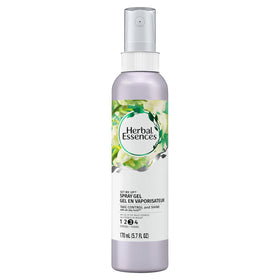 Herbal Essences Set Me Up bottle shows level 3 hold for daily styling.