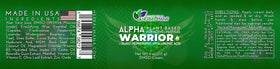 Herbal Mana Alpha Warrior cream application offers non-greasy daily hydration.