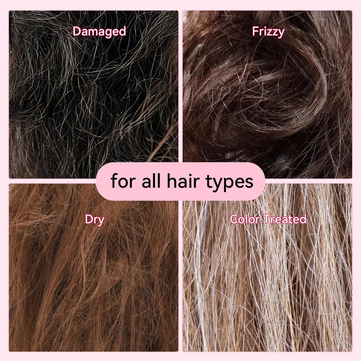 Ingredients highlighted on Herbalosophy keratin product label