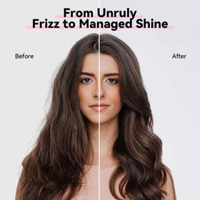 Herbalosophy keratin conditioner bottle emphasizing moisture and detangling benefits