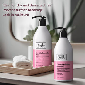Sulfate-free gluten-free label on Herbalosophy packaging