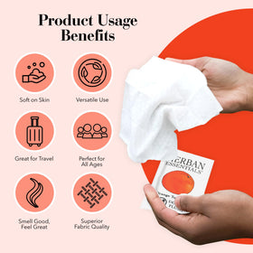Herban Essentials orange wipes are cruelty-free and made in the USA.