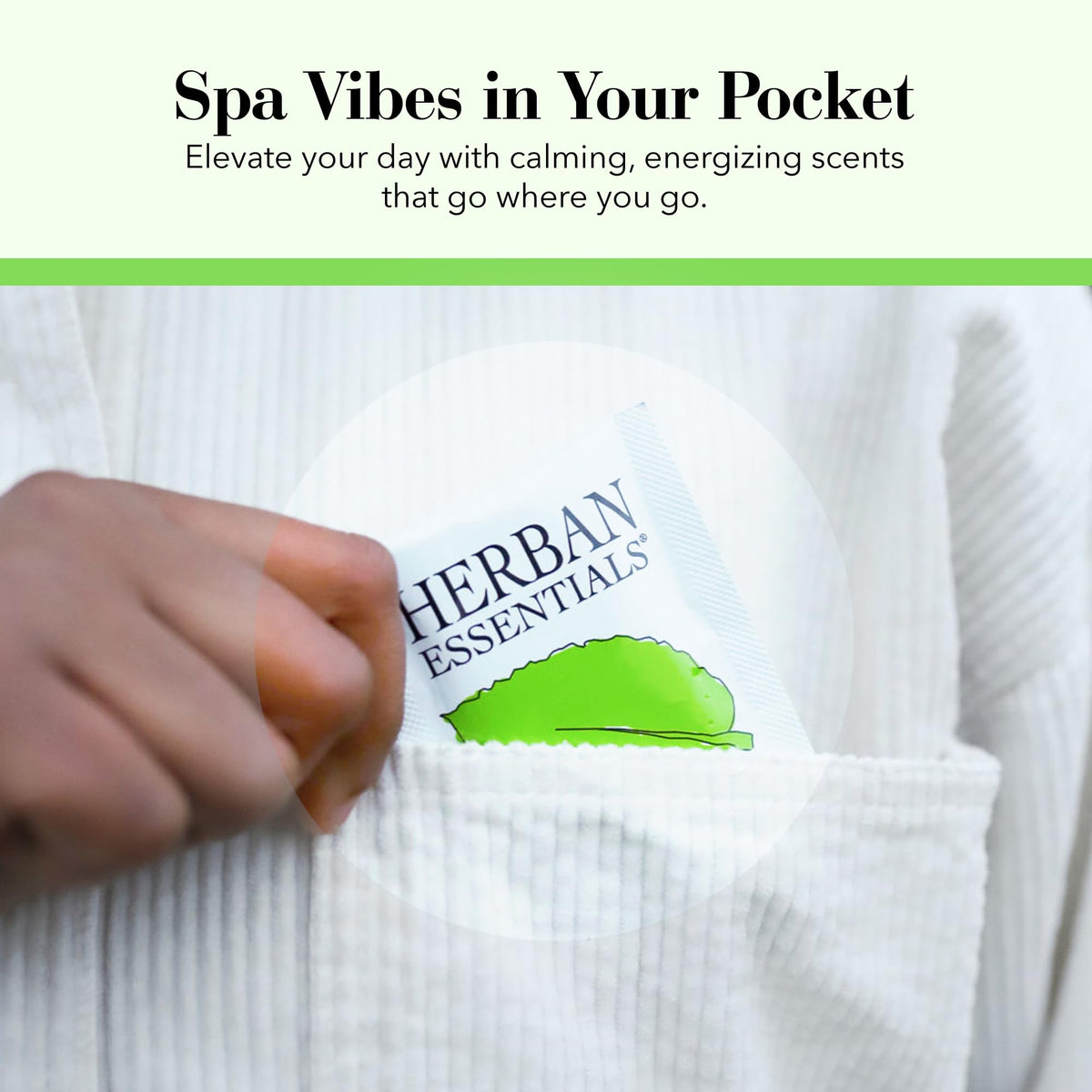 Portable purse-ready wipes for spontaneous refreshment anywhere.