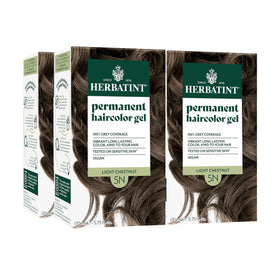 Herbatint 5N light chestnut dye bottle ready for gray coverage