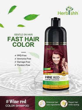No ammonia or parabens, gentle color and scalp feel.
