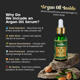 Herbishh Noni fruit extract highlights balanced tone and shine.