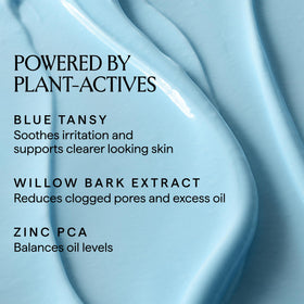 HERBIVORE Aquarius blue tansy oil balances and soothes the skin.