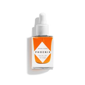 HERBIVORE Phoenix Facial Oil bottle—vegan hydration for dull, dry skin.