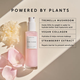 HERBIVORE Skin In The Clouds cream visual showing lightweight moisture for lasting softness.