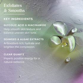 Aura Glow cleanser pump providing easy application and refreshing feel