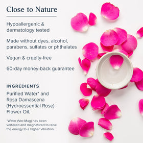 Heritage Store Rosewater 3pk packaging showcases value and all-skin types care