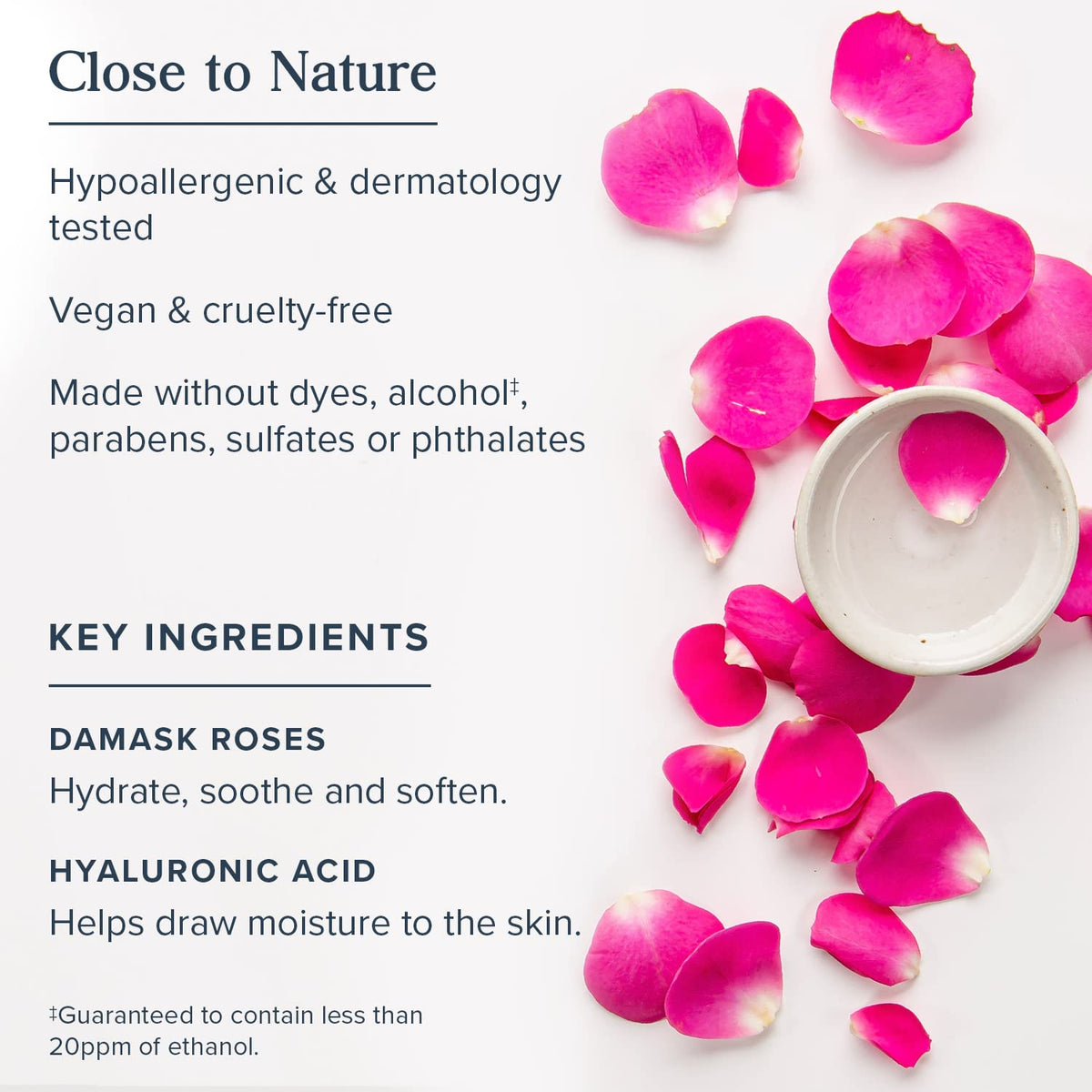 HERITAGE STORE Rosewater Serum featured in daily routine for dewy glow