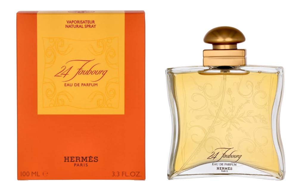 Hermès 24 Faubourg EDP bottle front for everyday elegance
