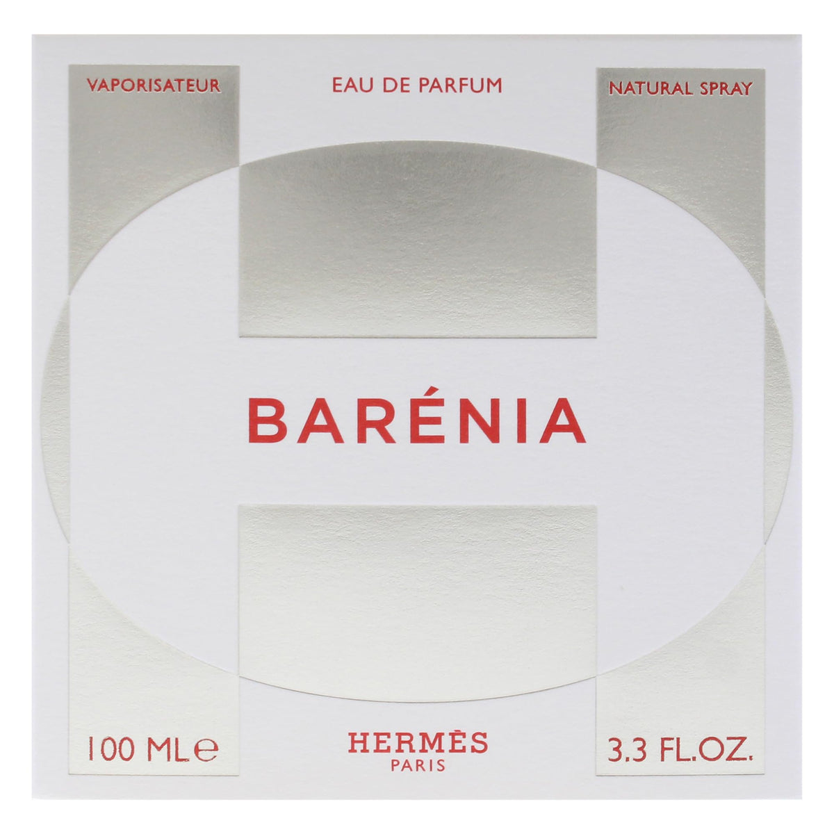 Hermès Barenia refillable bottle showcased for sustainable luxury.