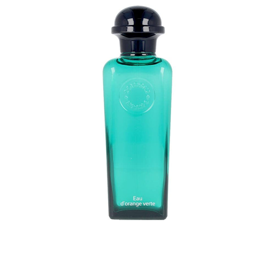 Hermès Eau D'Orange Verte bottle close-up, refreshing citrus fragrance for everyday wear.