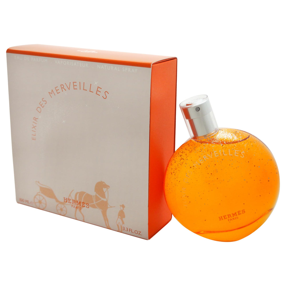 Hermes Elixir Des Merveilles ambient scene, conveys luxurious aura for nighttime occasions.