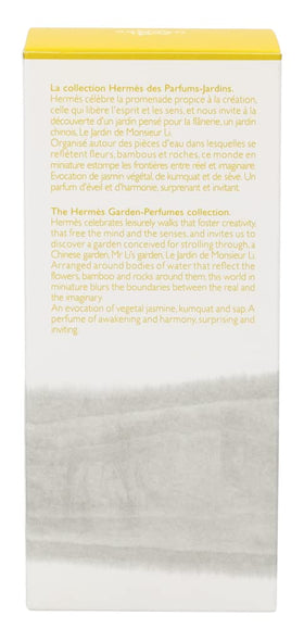 Hermès Le Jardin de Monsieur Li unisex fragrance application image showing versatile daytime wear.