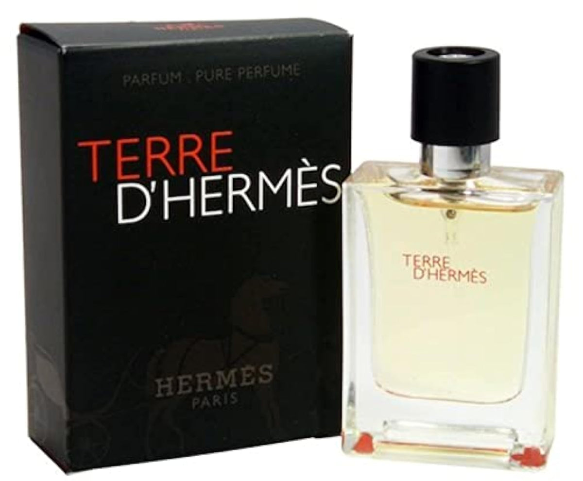 Hermès Terre D'Hermès Pure mini bottle, travel-friendly fragrance for men.