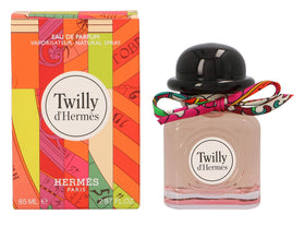 Twilly d'Hermès packaging close-up highlighting elegant branding for gifting