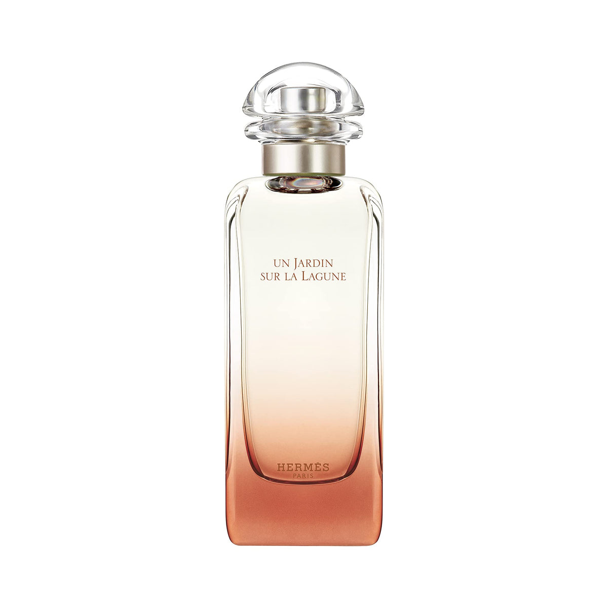 Hermès Un Jardin Sur La Lagune bottle front view, sleek design and lasting scent.