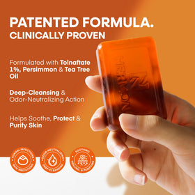 Hermon Persimmon Extract highlights odor-control and skin freshness.