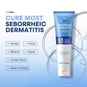 Hermon Seborrheic Dermatitis cream shown for facial use