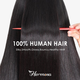 Hermosa 9A hair grade provides durable, reusable wear.