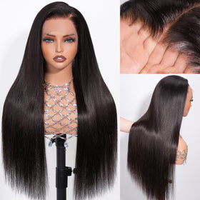 Hermosa 13x4 lace-front wig with pre-plucked hairline for instant ready-to-wear look.