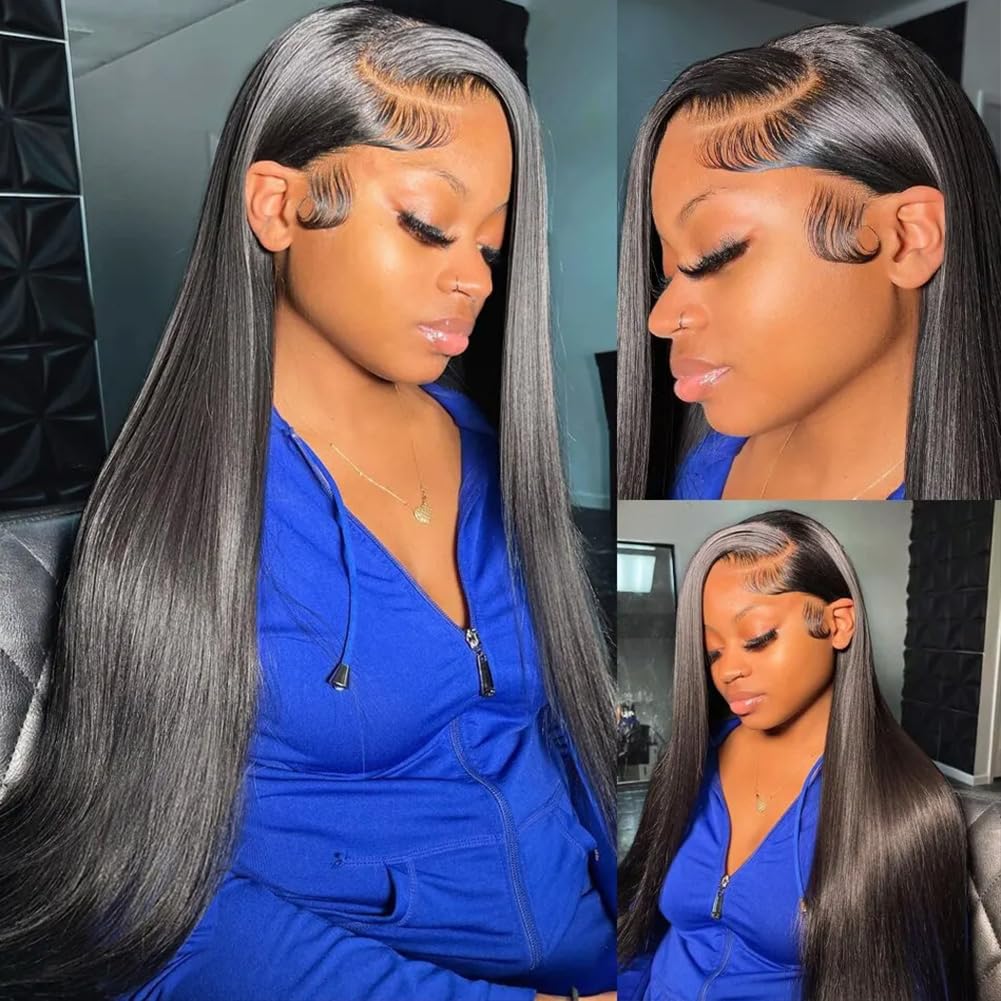 Hermosa baby hair detail enhances a realistic hairline and natural look.