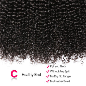 Hermosa curly hair with soft shiny finish for healthy looking texture