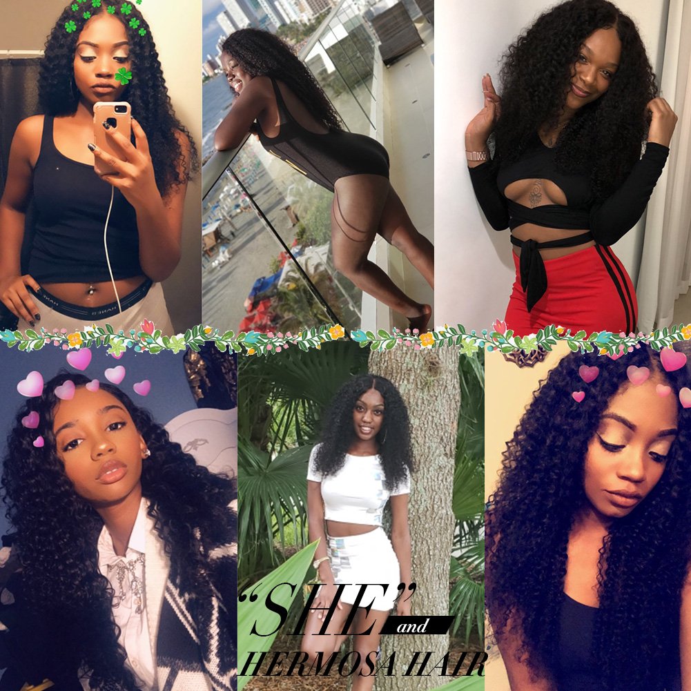 Hermosa natural black hair that can be dyed safely for customization