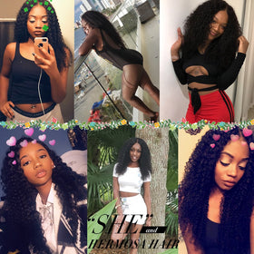 Hermosa natural black hair that can be dyed safely for customization