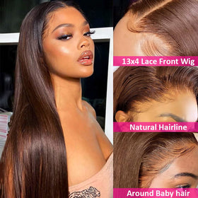 Hermosa pre-plucked hairline enables quick, natural styling.