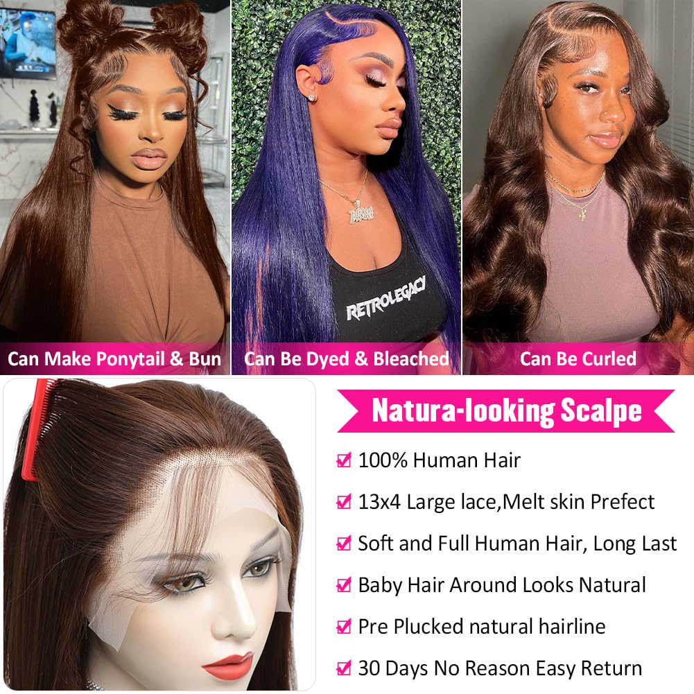 Hermosa 30in straight Brazilian hair offers durability and long-lasting reshaping options