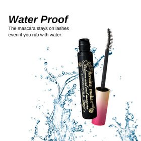 Close-up of Heroine Make curvy brush for precise lash application