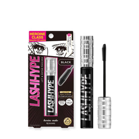 Heroine Make Lash Hype waterproof mascara bottle highlighting durable, smudge-proof formula for all-day wear.