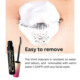 Heroine Make Memory-Shape polymer effect on lifted lashes